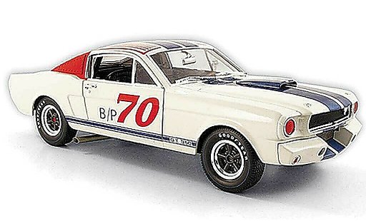 Shelby GT 350 1965 1/18 Shelby Collectibles r no.70 bp bianco/rosso/blu modellini auto