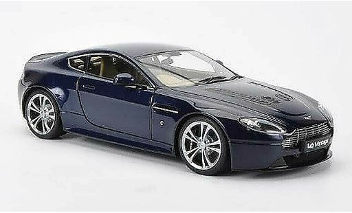 Aston Martin V12 Vantage vantage 1/18 Autoart blu RHD modellini auto
