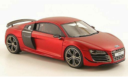 Audi R8 gt 1/43 Look Smart opacorosso/carbonoptik modellini auto
