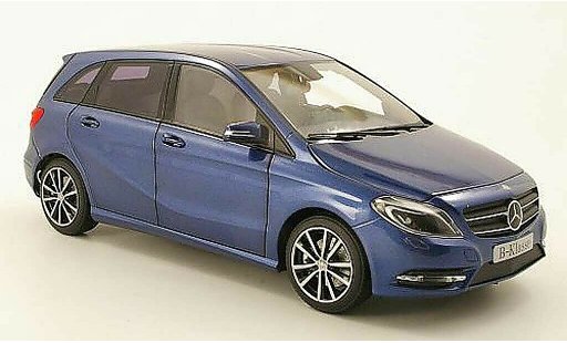 Mercedes Classe B Base 1/18 Norev blu 2011 modellini auto