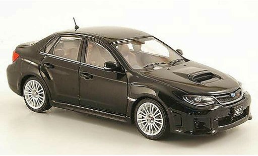 Subaru Impreza WRX 1/43 Ebbro STI A-Line nero 2010 modellini auto