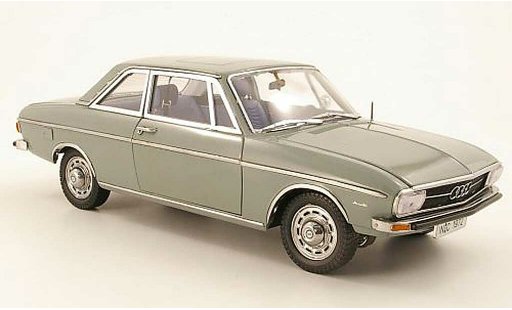Audi 100 berline 1/18 Signature (C1) 2 portes grigio verde 1972 modellini auto