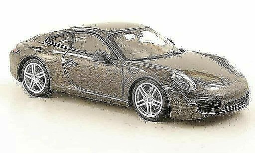 Porsche 911 Carrera 1/43 Minichamps grigio 2011 modellini auto