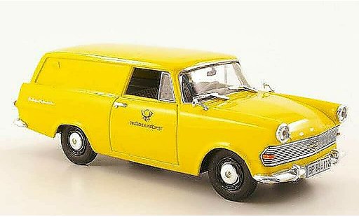 Opel Rekord P2 1/43 Bing furgone Deutsche Post modellini auto