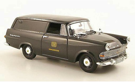 Opel Rekord P2 1/43 Bing furgone DB-Signalmeisterei modellini auto