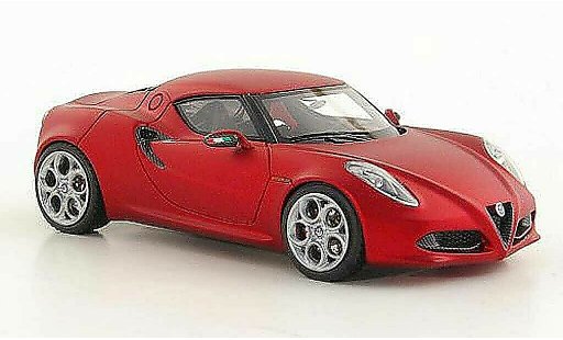 Alfa Romeo 4C concept 1/43 Look Smart opacorosso Autosalon Genf 2011 modellini auto