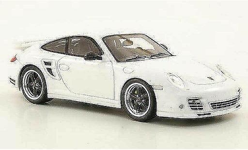Porsche 911 Turbo S 1/43 Spark Tequipment (II) bianco modellini auto