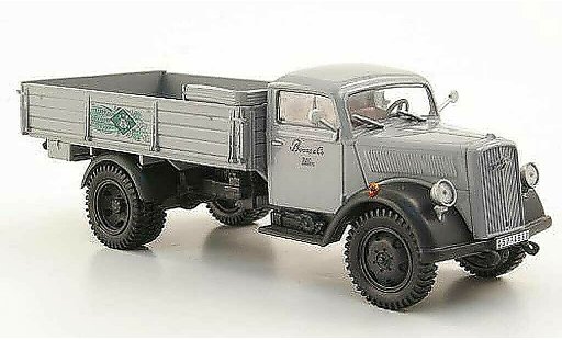 Opel Blitz Base 1/43 Hachette pianale Booss & Co. grigio (ohne Magazin) 1952 modellini auto