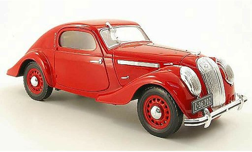 Skoda Popular Sport Monte Carlo 1/18 Abrex rosso 1935 modellini auto
