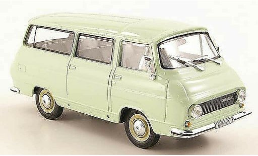 Skoda 1203 Kastenwagen 1/43 Abrex Lieferwagen verde modellini auto