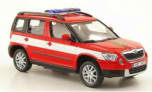 Skoda Yeti Livree Flotte 1/43 Abrex Hasici Vigili del fuoco Tschechien modellini auto