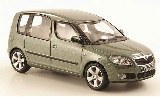 Skoda Roomster Base 1/43 Abrex oliv 2006 modellini auto