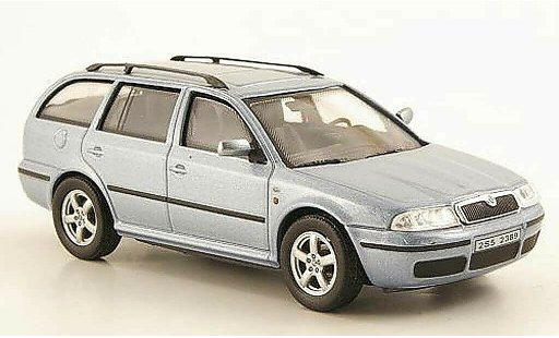 Skoda Octavia Combi 1/43 Abrex Tour blu modellini auto