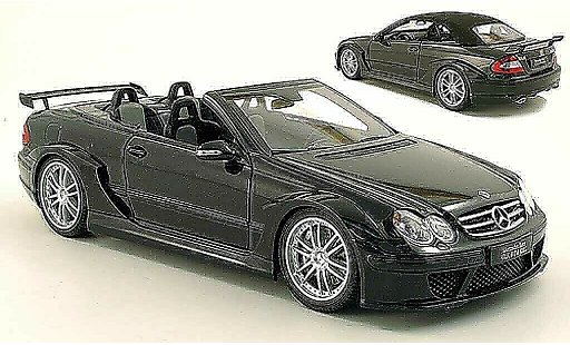 Mercedes C DTM 1/18 Kyosho K AMG cabriolet nero modellini auto