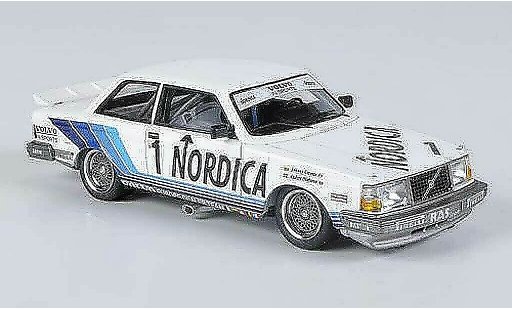 Volvo 240 Turbo 1/43 Neo Gr.A No.1 Nordica RAS Sport J.Cecotto / A.Olofsson ETCC Zolder 1986 modellini auto