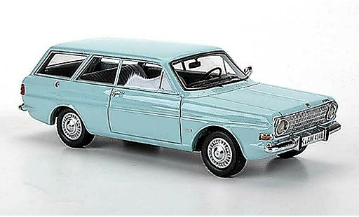 Ford Taunus 12M 1/43 Neo (P6) Turnier turchese modellini auto
