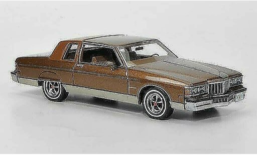 Pontiac Bonneville Brougham 1/43 Neo 2-portes Coupe met.marrone/marrone 1980 modellini auto
