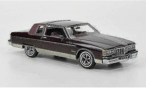 Pontiac Bonneville Brougham 1/43 American Excellence 2-portes Coupe rosso/flieder limitata edition 1980 modellini auto