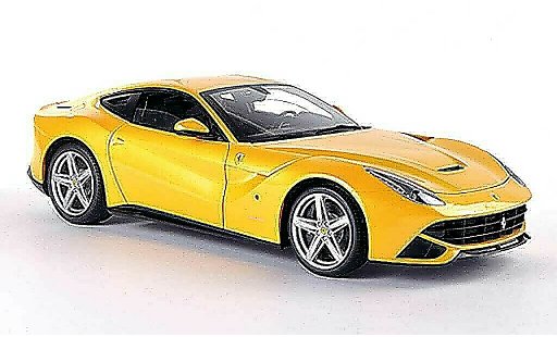 Ferrari F12 Berlinetta 1/18 Hot Wheels Elite 2 Berlina giallo (Elite) modellini auto