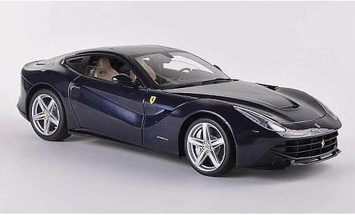 Ferrari F12 Berlinetta 1/18 Hot Wheels Elite 2 Berlina blu (Elite) modellini auto