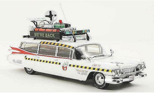 Cadillac Ecto ambulance 1/43 Hot Wheels Elite 1A Ghostbusters II (Elite) modellini auto