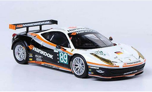 Ferrari 458 Italia GT2 1/43 Hot Wheels Elite No.89 Farnbacher Racing 24h Le Mans (Elite) 2011 modellini auto
