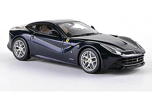 Ferrari F12 Berlinetta 1/43 Hot Wheels Elite 2 Berlina blu (Elite) modellini auto