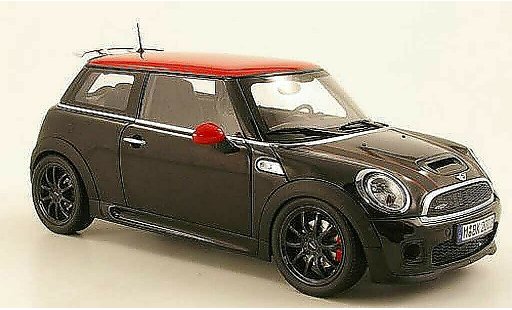 Mini Cooper JCW 1/18 Kyosho (R56) nero/rosso modellini auto