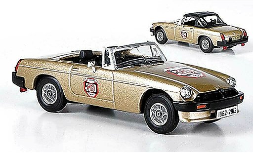 MG B Base 1/43 Vanguards gold ''50th anniversario Model'' modellini auto