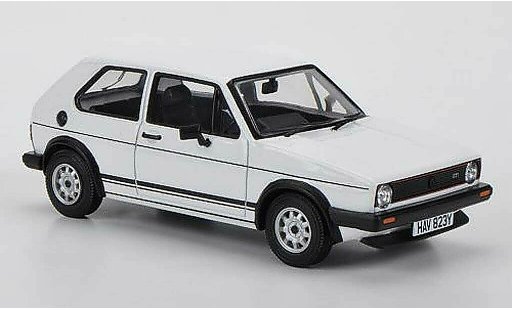 Volkswagen Golf GTI 1/43 Vanguards bianco RHD modellini auto
