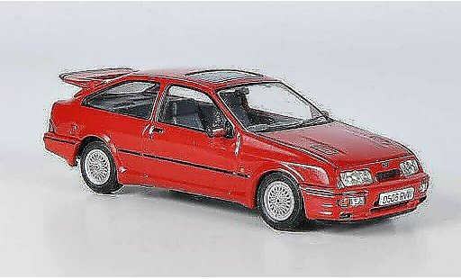 Ford Sierra Cosworth RS 1/43 Vanguards rosso Duke of Bedford modellini auto