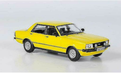 Ford Cortina S 1/43 Vanguards MkIV 2.0S giallo modellini auto