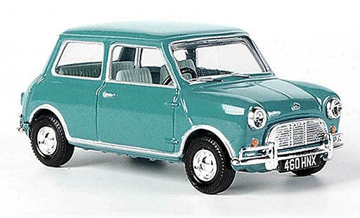 Austin Mini cooper s 1/43 Vanguards Super de Luxe blu RHD modellini auto