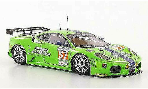 Ferrari F430 GTC 1/43 Fujimi No.57 Krohn Racing T.Krohm / N.Jonsson / M.Rugolo 24h Le Mans 2011 modellini auto