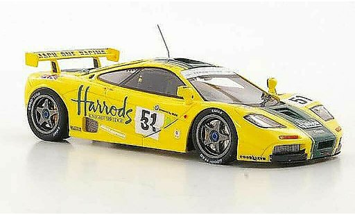 McLaren F1 GTR GTR 1/43 TrueScale Miniatures No.51 Harrods Mach One Racing A.Wallace / J.Bell / D.Bell 24h Le Mans 1995 modellini auto