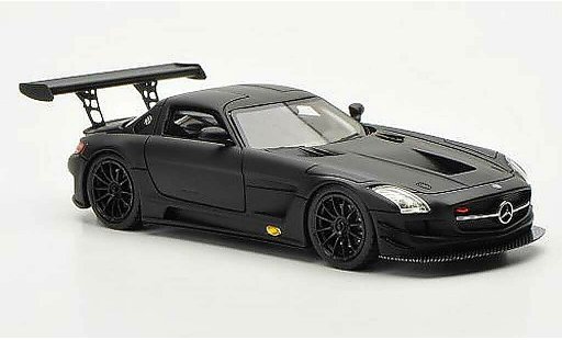 Mercedes SLS GT3 1/43 Schuco AMG opaco nero modellini auto