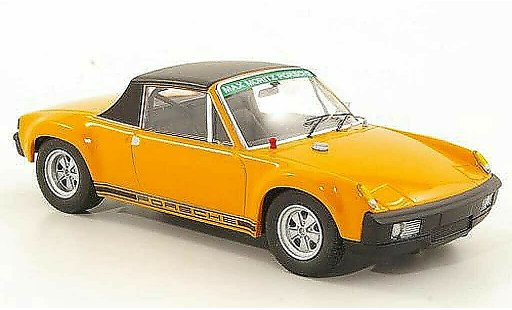 Porsche 914/6 GT 1/43 Schuco 6 orange/nero Max Moritz Tuning Sondermodell MCW limitata Auflage 500 pezzo modellini auto