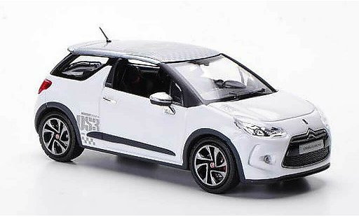 DS Automobiles DS3 Racing 1/43 Norev bianco/grigio 2010 modellini auto