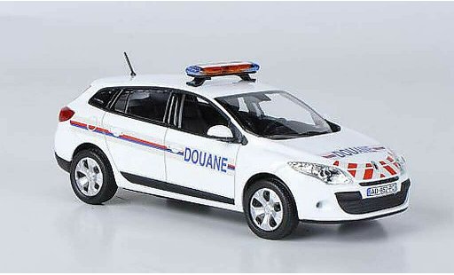 Renault Megane Estate 1/43 Norev Zoll Douane 2009 modellini auto