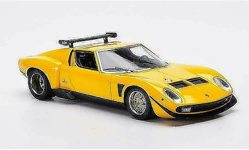 Lamborghini Miura Jota 1/43 FrontiArt SVR giallo 1972 modellini auto
