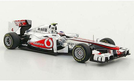 McLaren F1 MP4-26 1/43 Spark No.4 Vodafone J.Button 200. GP-Sieg GP Ungarn modellini auto