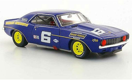 Chevrolet Camaro SS 1/43 Spark No.6 M.Donohue Trans Am 1969 modellini auto