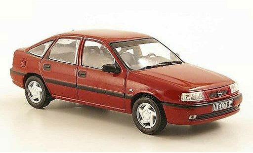 Opel Vectra GL 1/43 Hachette A rosso (ohne Magazin) 1993 modellini auto
