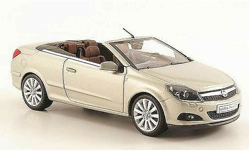 Opel Astra Twin Top 1/43 Minichamps H grigiobeige modellini auto