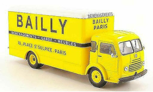Simca Cargo Base 1/43 Hachette Bailly baule-LKW 1953 modellini auto