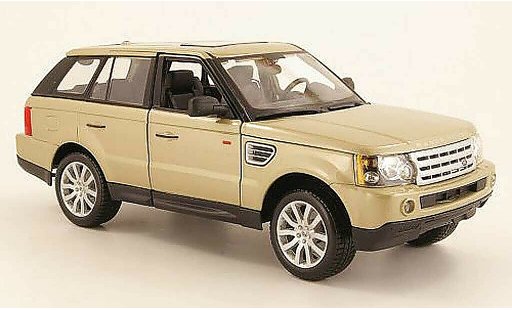 Range Rover Sport Base 1/18 Burago beige modellini auto