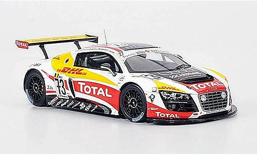 Audi R8 lms 1/43 Spark No.73 Total/DHL 24h Spa 2010 modellini auto