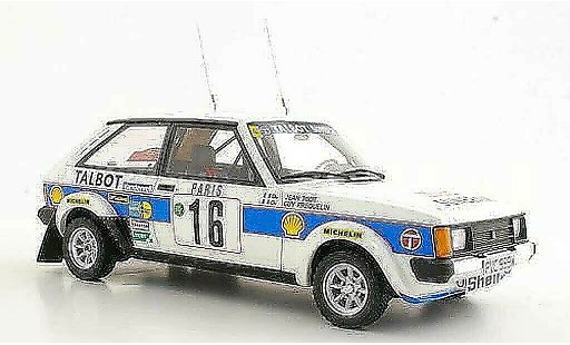 Talbot Sunbeam Lotus 1/18 Ottomobile No.16 G.Frequelin / J.Todt Rally Monte Carlo 1981 modellini auto
