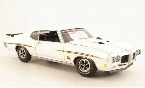 Pontiac GTO The Judge 1/18 GMP bianco Presentationsfahrzeug 1970 modellini auto