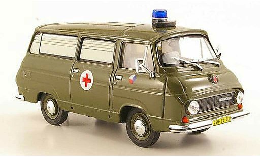 Skoda 1203 Ambulanz 1/43 Abrex Rettungswagen Tschechische Armee modellini auto